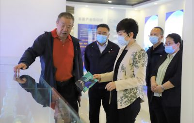 市委常委、宣傳部部長(zhǎng)韋青到寶泰隆走訪調(diào)研